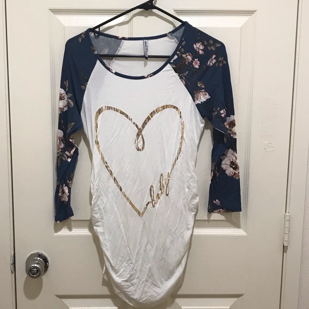 Cute maternity shirt